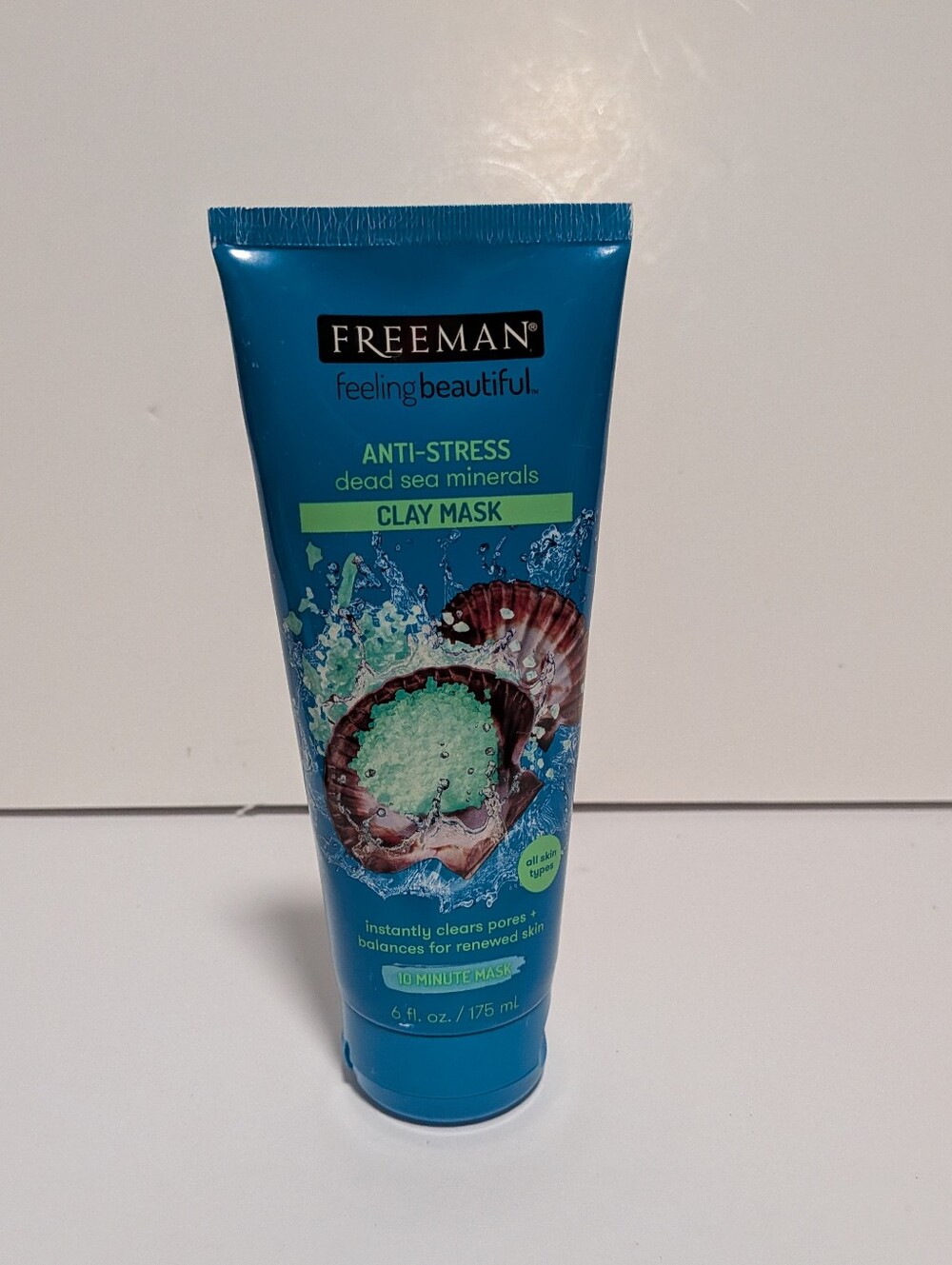 Freeman Dead Sea Minerals Anti-Stress Clay Facial Mask, a 6 fl. oz